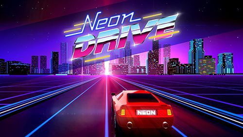 Ladda ner Racing spel Neon drive på iPad.