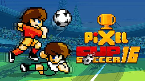 Ladda ner Sportspel spel Pixel cup: Soccer 16 på iPad.