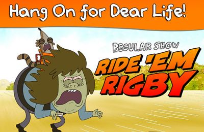 Ladda ner Racing spel Ride 'Em Rigby - Regular Show på iPad.