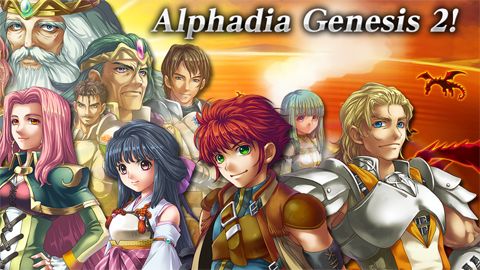 Ladda ner Online spel RPG Alphadia genesis 2 på iPad.