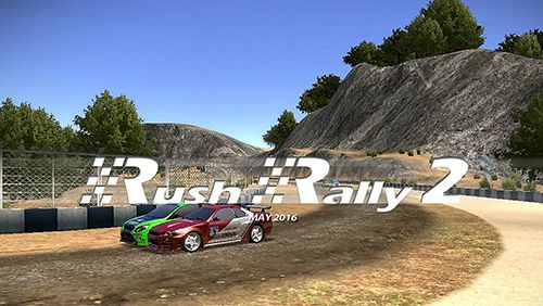 Ladda ner Racing spel Rush rally 2 på iPad.