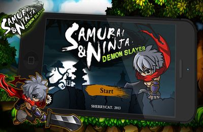 Ladda ner Fightingspel spel Samurai And Ninja – Demon Slayer på iPad.