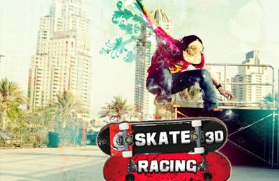 Ladda ner Racing spel Skate Racing 3D (Free Racing games) på iPad.