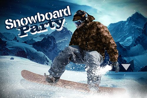 Ladda ner Multiplayer spel Snowboard party på iPad.