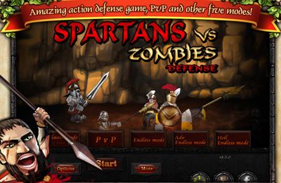 Ladda ner Fightingspel spel Spartans vs Zombies Defense på iPad.