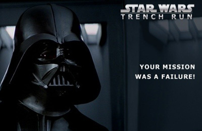 Ladda ner Star Wars: Trench Run iPhone 3.0 gratis.