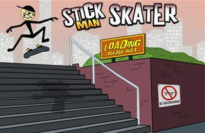 Ladda ner Arkadspel spel Stickman Skater på iPad.