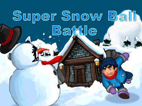 Ladda ner Shooter spel Super snow ball battle på iPad.