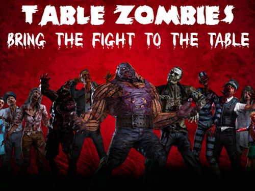 Ladda ner Action spel Table zombies: Augmented reality game på iPad.