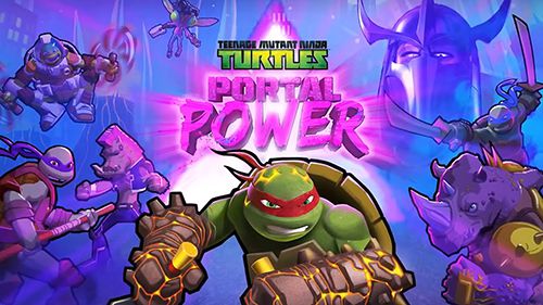 Ladda ner Fightingspel spel Teenage mutant ninja turtles: Portal power på iPad.