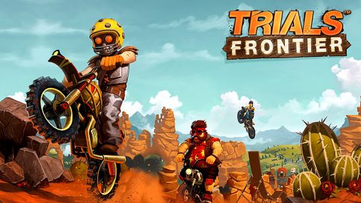 Ladda ner Racing spel Trials frontier på iPad.