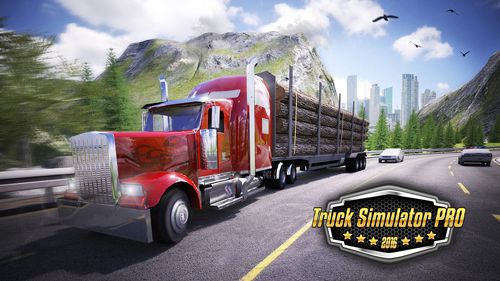 Ladda ner Simulering spel Truck simulator pro 2016 på iPad.