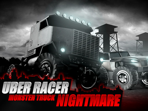 Ladda ner Racing spel Uber racer 3D monster truck: Nightmare på iPad.