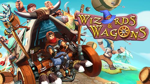 Ladda ner Strategispel spel Wizards and wagons på iPad.