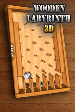 Ladda ner Brädspel spel Wooden Labyrinth 3D på iPad.
