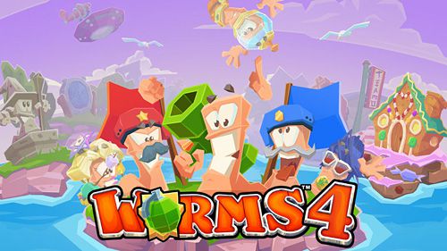 Ladda ner Shooter spel Worms 4 på iPad.