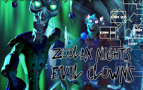 Ladda ner Äventyrsspel spel Zoolax nights: Evil clowns på iPad.