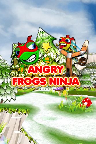 Angry frogs ninja