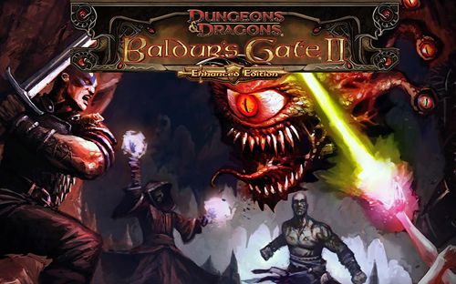 Ladda ner RPG spel Baldur's gate 2 på iPad.