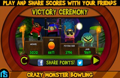 Crazy Monster Bowling