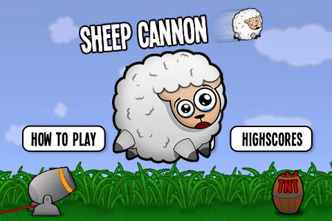 Ladda ner Sheep cannon: Have a blast! iPhone 3.0 gratis.