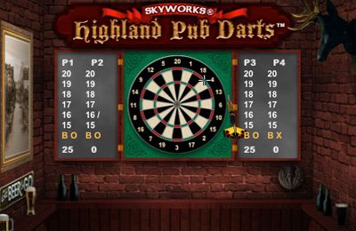 Highland pub darts