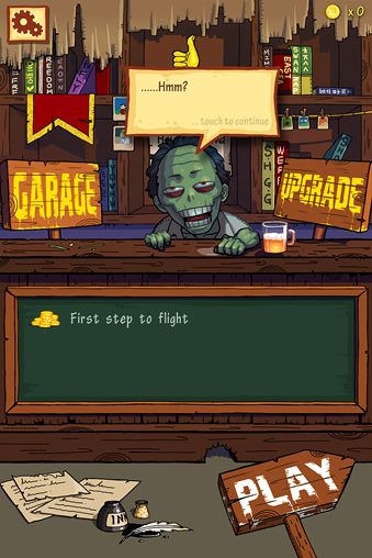 FreeZom: Flying adventure of zombie