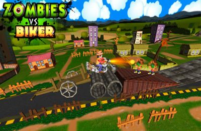 Zombies vs Biker (3D Bike racing games)