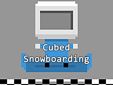 Ladda ner Sportspel spel Cubed snowboarding på iPad.