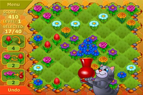 Flower garden: Logical game