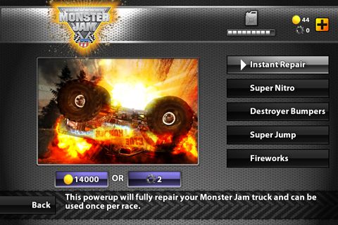 Monster jam game