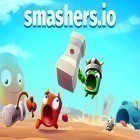 Med den aktuella spel Band of badasses: Run and shoot för iPhone, iPad eller iPod ladda ner gratis Smashers.io: Foes in worms land.