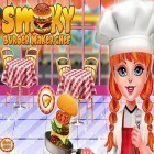 Med den aktuella spel Candy booms för iPhone, iPad eller iPod ladda ner gratis Smoky burger maker chef.