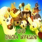 Med den aktuella spel Cheese Please för iPhone, iPad eller iPod ladda ner gratis 3DTD: Chicka invasion.