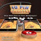 Med den aktuella spel Gnomo Ninja för iPhone, iPad eller iPod ladda ner gratis 10 Pin Shuffle (Bowling).