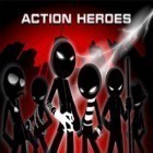 Med den aktuella spel Candy booms för iPhone, iPad eller iPod ladda ner gratis Action heroes 9 in 1.