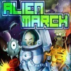 Med den aktuella spel My Om Nom för iPhone, iPad eller iPod ladda ner gratis Alien March.