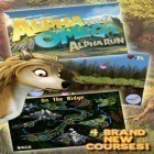 Med den aktuella spel Space Dog Run för iPhone, iPad eller iPod ladda ner gratis Alpha and Omega Alpha Run Game.