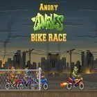Med den aktuella spel Neighbours revenge: Deluxe för iPhone, iPad eller iPod ladda ner gratis Angry zombies: Bike race.