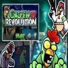 Med den aktuella spel ARDrone sim: Zombies för iPhone, iPad eller iPod ladda ner gratis Chicken Revolution 2: Zombie.