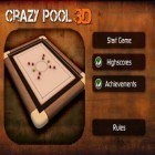 Med den aktuella spel Speedway Racers för iPhone, iPad eller iPod ladda ner gratis Crazy Pool 3D.