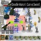 Med den aktuella spel Kings Empire(Deluxe) för iPhone, iPad eller iPod ladda ner gratis Doodle Wars 4 : Gun vs Sword.