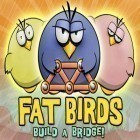 Med den aktuella spel Alcohol Heroes för iPhone, iPad eller iPod ladda ner gratis Fat Birds Build a Bridge!.