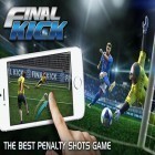 Med den aktuella spel Trainyard för iPhone, iPad eller iPod ladda ner gratis Final Kick: The best penalty shots game.