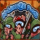 Med den aktuella spel The sky tigers för iPhone, iPad eller iPod ladda ner gratis Kamikaze Pigs.