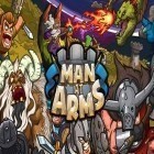Med den aktuella spel Zombie walker för iPhone, iPad eller iPod ladda ner gratis Man at arms TD.