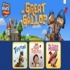 Med den aktuella spel F1 2011 GAME för iPhone, iPad eller iPod ladda ner gratis Mike the Knight: The Great Gallop.