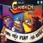 Med den aktuella spel Bounce the bunny för iPhone, iPad eller iPod ladda ner gratis Ninja Chicken 3: The Runner.