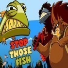 Med den aktuella spel Scribblenauts Remix för iPhone, iPad eller iPod ladda ner gratis Stop Those Fish.