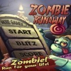 Med den aktuella spel Zombie apocalypse för iPhone, iPad eller iPod ladda ner gratis Zombie Runaway.